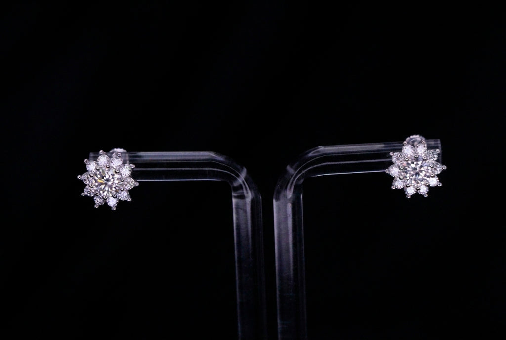 MOISSANITE WHITE SUNFLOWER