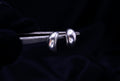 TEARDROP STUDS SIL-38
