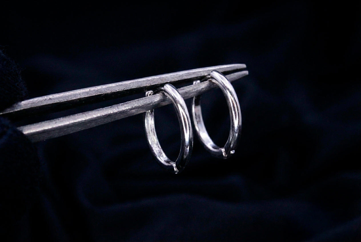 BIG HOOPS SIL-37
