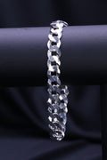 Flat curb necklace