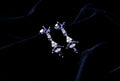 SAPPHIRE AND DIAMOND EARRINGS